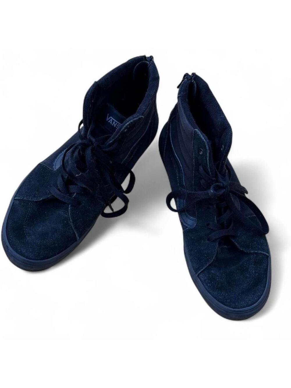 Vans Kid's Black Trainer